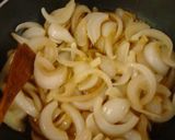 簡単おつまみ　新玉ねぎのきんぴら作り方3写真