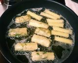 ピーマンと鶏肉のミニ春巻作り方8写真