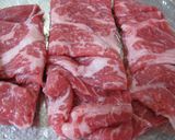 時短♪牛肉と牛蒡の野菜ジュース漬けパスタ作り方4写真