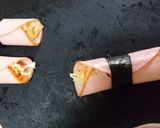 【ハム巻野菜サラダのハニーマヨソース】作り方5写真