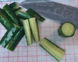 【味噌炒】胡瓜×挽肉【生姜炒】作り方2写真