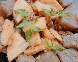 たけのことこんにゃくの土佐煮風作り方7写真