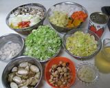 具だくさんで根菜たっぷり♪ミネストローネ作り方1写真