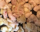 簡単おいしいな鶏皮カリカリ甘酢焼き揚げ作り方4写真