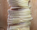 たけのこと豚肉の炒め煮作り方1写真