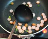 野菜たっぷり！キムチチャーハン作り方3写真
