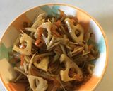 レンコンとごぼうのきんぴら作り方5写真
