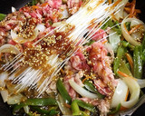 ご飯わしわし♪「牛肉と春雨の甘辛炒め」作り方4写真