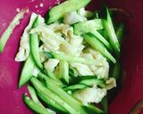 絶品簡単！鶏皮ときゅうりのやみつき和え☆作り方4写真