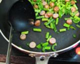 野菜たっぷり！キムチチャーハン作り方4写真