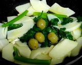 あっという間のタケノコのペペロンチーノ風作り方5写真