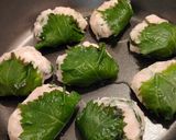 大葉と照り焼き鶏つくね作り方5写真