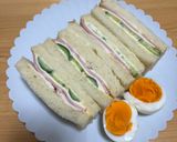 ハムきゅうりチーズサンド作り方6写真