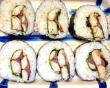 簡単おいしい自家製焼き鯖巻き寿司作り方7写真