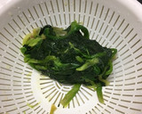 リガトーニのほうれん草のクリームソース作り方3写真