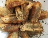 市販餃子アレンジ チーズソースかけ作り方3写真