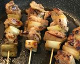 簡単⭐️鶏肉の串焼き丼作り方11写真