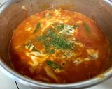 野菜ジュースdeトマトリゾット作り方4写真
