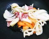 割下で簡単豚肉と蓮根のきんぴら作り方2写真