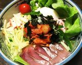 温玉リンゴ冷麺 ！（ふるる冷麺を使用）作り方3写真