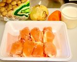 余った生クリームでチキンのクリーム煮♪作り方1写真