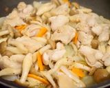 余った生クリームでチキンのクリーム煮♪作り方3写真