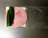 レンジで簡単＊おくらのハムチーズ巻き作り方3写真