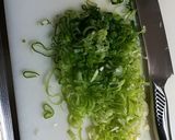 だし香る豚こまのネギ塩炒め作り方1写真