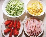 時短弁当 その① 冷やし中華作り方4写真