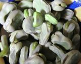 レンジ蒸しそら豆の、塩糀漬け作り方4写真