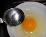 落としたまご入り味噌汁作り方2写真