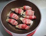 お弁当に☺️筍の牛肉巻き照り煮作り方2写真