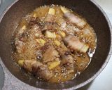 お弁当に☺️筍の牛肉巻き照り煮作り方3写真