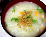 旬のタケノコでなんちゃって中華風おかゆ作り方6写真