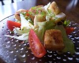 かりっとナッツなパンサラダ作り方6写真