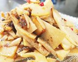タケノコの土佐煮のバターソテー作り方4写真