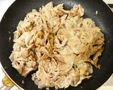 豚ロース薄切り焼肉（自家製★焼肉のたれ）作り方8写真