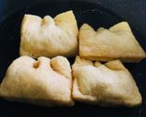 大根煮物リメイク　おかず巾着　お弁当にも作り方3写真