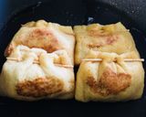 大根煮物リメイク　おかず巾着　お弁当にも作り方4写真