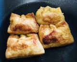 大根煮物リメイク　おかず巾着　お弁当にも作り方5写真