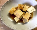レンジで簡単おつまみ！厚揚げチーズ作り方3写真