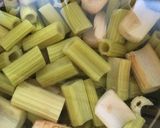とう蕗と干しホタルイカの煮物作り方2写真