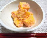 玉子焼きの明太子(マヨネーズ)和え作り方5写真