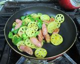加賀蓮根のカレー炒め作り方4写真