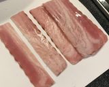 糖質・冷凍・弁当☆一口カジキのベーコン巻作り方1写真