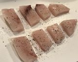 糖質・冷凍・弁当☆一口カジキのベーコン巻作り方2写真