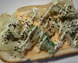 枝豆はんぺん×玉葱の和トースト　ポン酢味作り方5写真