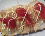 トマト×玉葱の胡麻紫蘇ポン酢和トースト作り方3写真