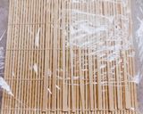 お花たまご〜割り箸と巻き簾で鬼すだれ風〜作り方3写真