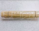 お花たまご〜割り箸と巻き簾で鬼すだれ風〜作り方4写真